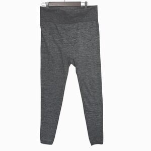 Maurices Heathered Gray Stretch Leggings Women's Size 0/1 High Rise Lounge Pants